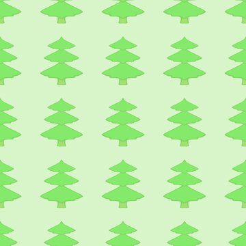 Seamless repeating image of a Christmas tree. Repeating patterns with Christmas trees. Background for postcards, banners, covers, albums, mobile screensavers, scrapbooking, advertising, blogs.