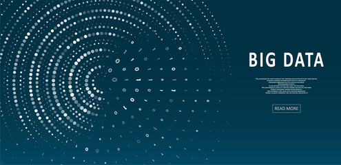 Abstract big data visualization