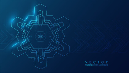 Abstract technology background