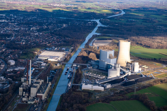 Uniper Kohlekraftwerk Datteln 4,, NRW, Deutschland
