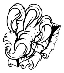 Ripping Tearing Monster Dinosaur Eagle Claw Talons