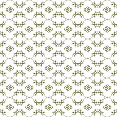 Abstract seamless pattern with various shapes. Geometric pattern for fabric. Textile background.