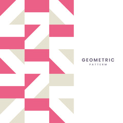 Modern Geometric abstract vector Shape with text design on Colorful Geometrical texture composition for wallpaper design, branding, invitations, posters, textile and illustrations style