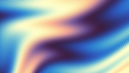 Wavy abstract futuristic background