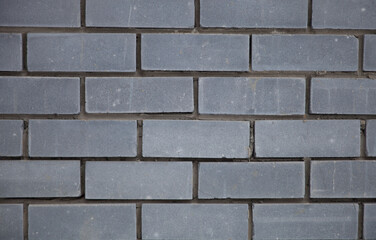 Grey brick stone wall surface texture