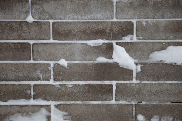 Grey brick stone wall surface texture