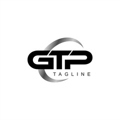 GTP or GP initial logo simple design concept