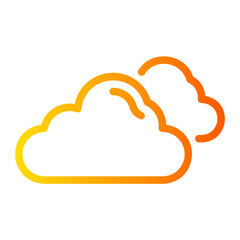cloud line icon