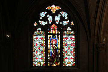 saint-martin-aux-champs church in metz (france) 