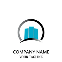 Modern Minimal Vector Logo for banner  poster  flyer