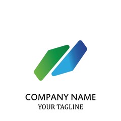 Modern Minimal Vector Logo for banner  poster  flyer