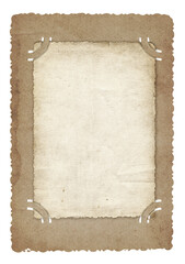 Vintage old paper with scratches and stains texture background