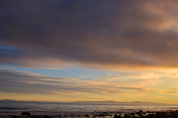 Spectacular sunsets on the Santa Barbara Coastline