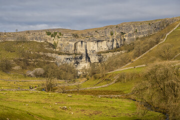 Malham Cove above Malham in the Yorkshire Dales