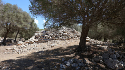 Poblado talayótico de Binissafullet, Sant Lluis, Menorca, Islas Baleares, España