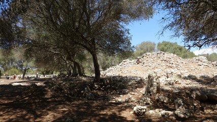Poblado talayótico de Binissafullet, Sant Lluis, Menorca, Islas Baleares, España