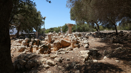 Poblado talayótico de Binissafullet, Sant Lluis, 
 Menorca, Islas Baleares, España