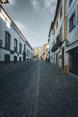 Fototapeta na wymiar the city of Evora in Portugal. walk the streets of the city. street landscapes