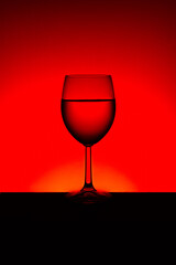 red glass