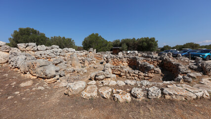 Poblado Talayótico de Torre d'en Galmés, Alaior, Menorca, Islas Baleares, España.