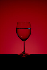 glass of red wine