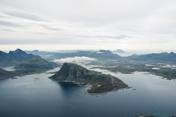 view of the mountains