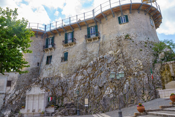 Macchiagodena, old village in the Isernia province, Molise