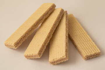 four waffles on the table