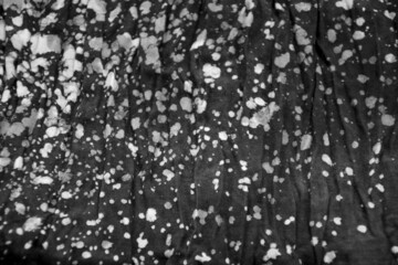 Tie Dye in Black and White Close Up Shot