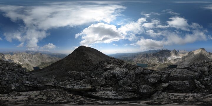 Audubon-Paiute saddle, Indian Peaks Wilderness, CO, USA