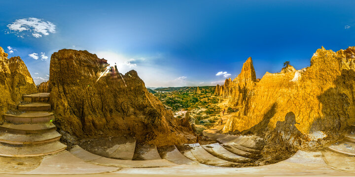 yunnan Yuanmou County The Earth Forest tulin 1&mdash;&mdash;Geological wonders of nature