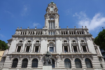 Fototapeta na wymiar Ayuntamiento, Oporto, Portugal