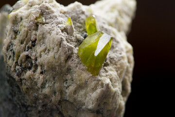 sphene .mineral specimen stone rock geology gem crystal