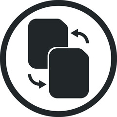 Transfer and migrate icon 