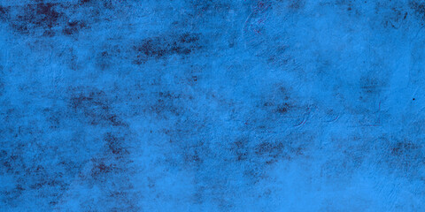 Dark blue grungy wall background for display or montage of product, abstract hand painted blue watercolor splash on colorful paper background, cement texture for background. wall plaster and scratches