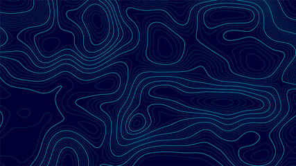 Contour map background. Vector geography scheme and terrain. Topography grid map. © Flow 37