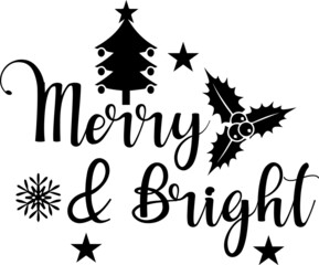 christmas t shirt and svg design