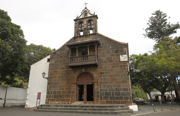 Fototapeta na wymiar Santuario de Nuestra Señora de las Nieves, Santa Cruz de La Palma, La Palma, Islas Canarias, España
