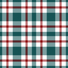Tartan plaid. Scottish pattern in red, white cage. Scottish cage. Traditional Scottish checkered background. Template for design ornament. Seamless fabric texture ethnic pattern vector illustrations
