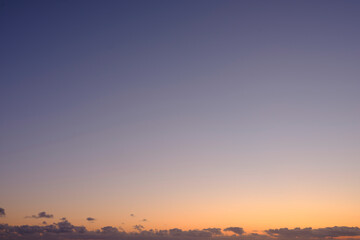 Golden hour sky replacement
