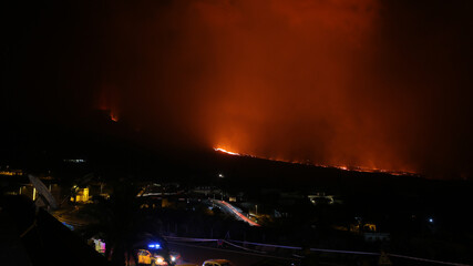 Volc&aacute;n Cumbre Vieja, La Palma, Santa Cruz de Tenerife, Espa&ntilde;a