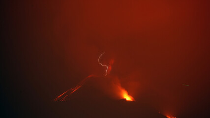 Volcán Cumbre Vieja, La Palma, Santa Cruz de Tenerife, España