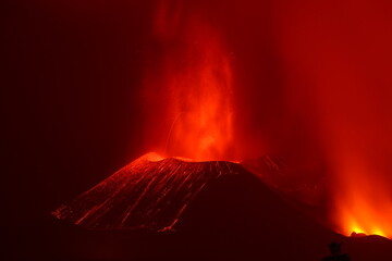 Volcán Cumbre Vieja, La Palma, Santa Cruz de Tenerife, España