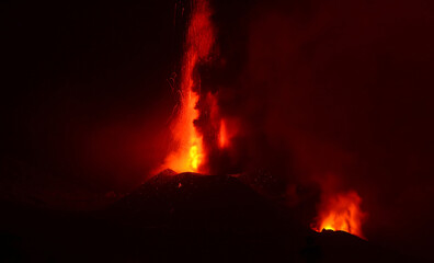 Volcán de Cumbre Vieja, La Palma, Islas Canarias, España