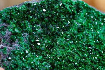 uvarovite mineral specimen stone rock geology gem crystal