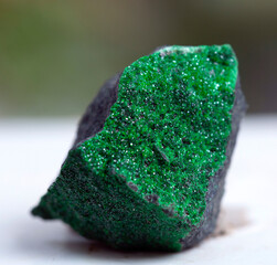uvarovite mineral specimen stone rock geology gem crystal