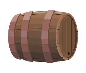wooden wine barrel
