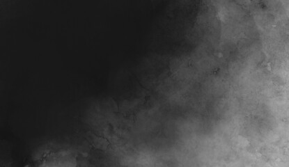 水彩テクスチャ（黒）　水彩背景素材
