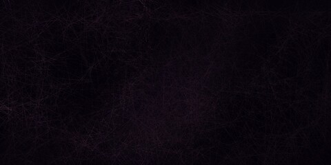 Fondo banner abstracto con textura rayada y desgastada en colores morados casi negros, recurso grafico con espacio para texto o imagen		