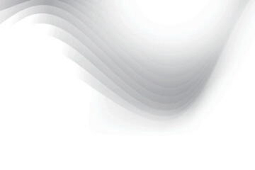 Abstract white and gray color, modern design background with geometric shape. Vector illustration.